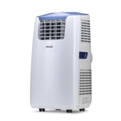 NewAir 8532 BTU DOE ( 115-Volts ) White/gray Vented Portable Air Conditioner with Heater Remote Control Included Cools 525-Sq. Feet