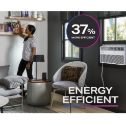 GE 350-sq ft Window Air Conditioner with Remote ( 115-Volt , 8000-BTU ) ENERGY STAR Certified Wi-Fi enabled
