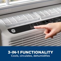 GE 350-sq ft Window Air Conditioner with Remote ( 115-Volt , 8100-BTU )