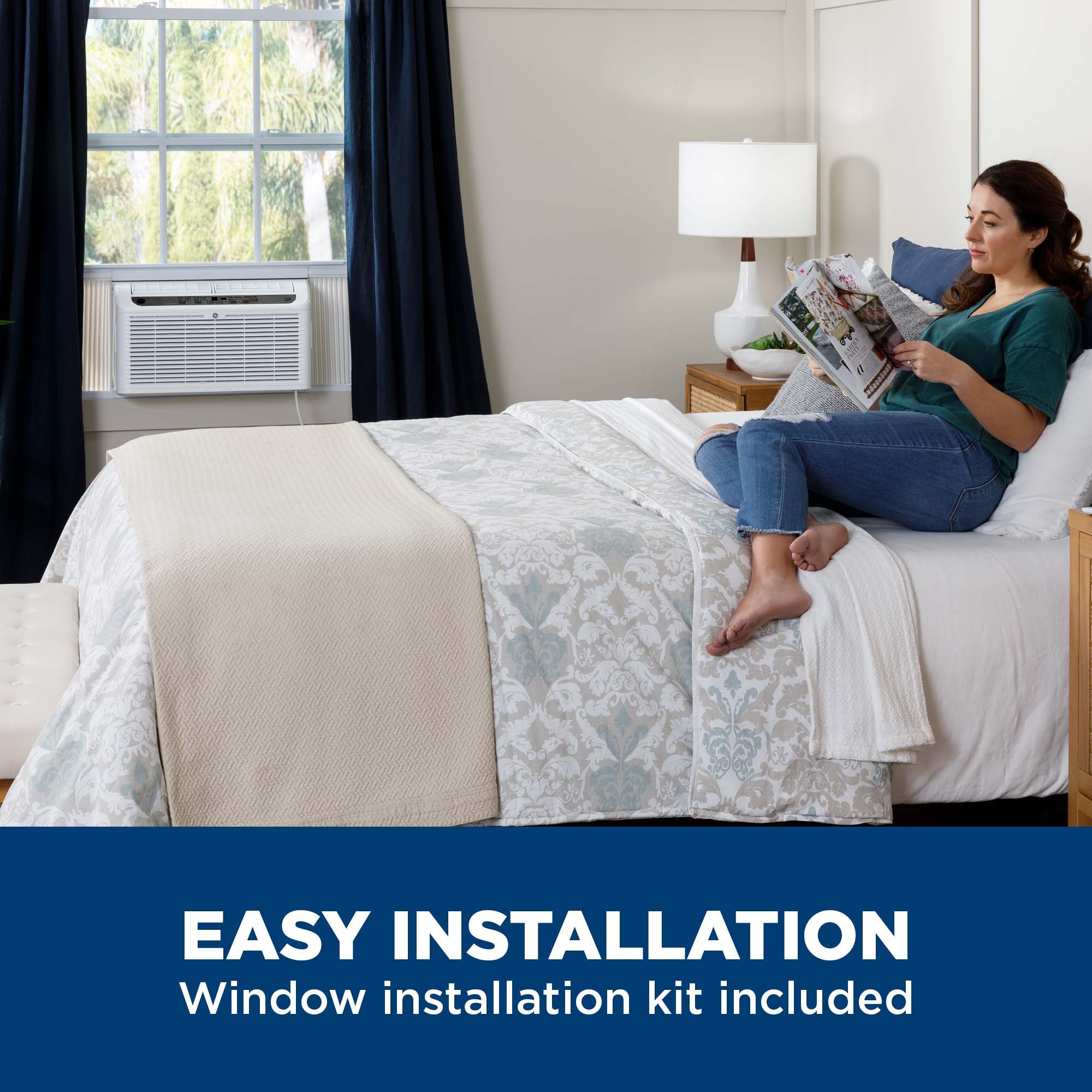 GE 350-sq ft Window Air Conditioner with Remote ( 115-Volt , 8100-BTU )