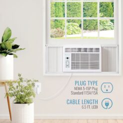 Keystone 650-sq ft Window Air Conditioner with Remote ( 115-Volt , 14500-BTU )