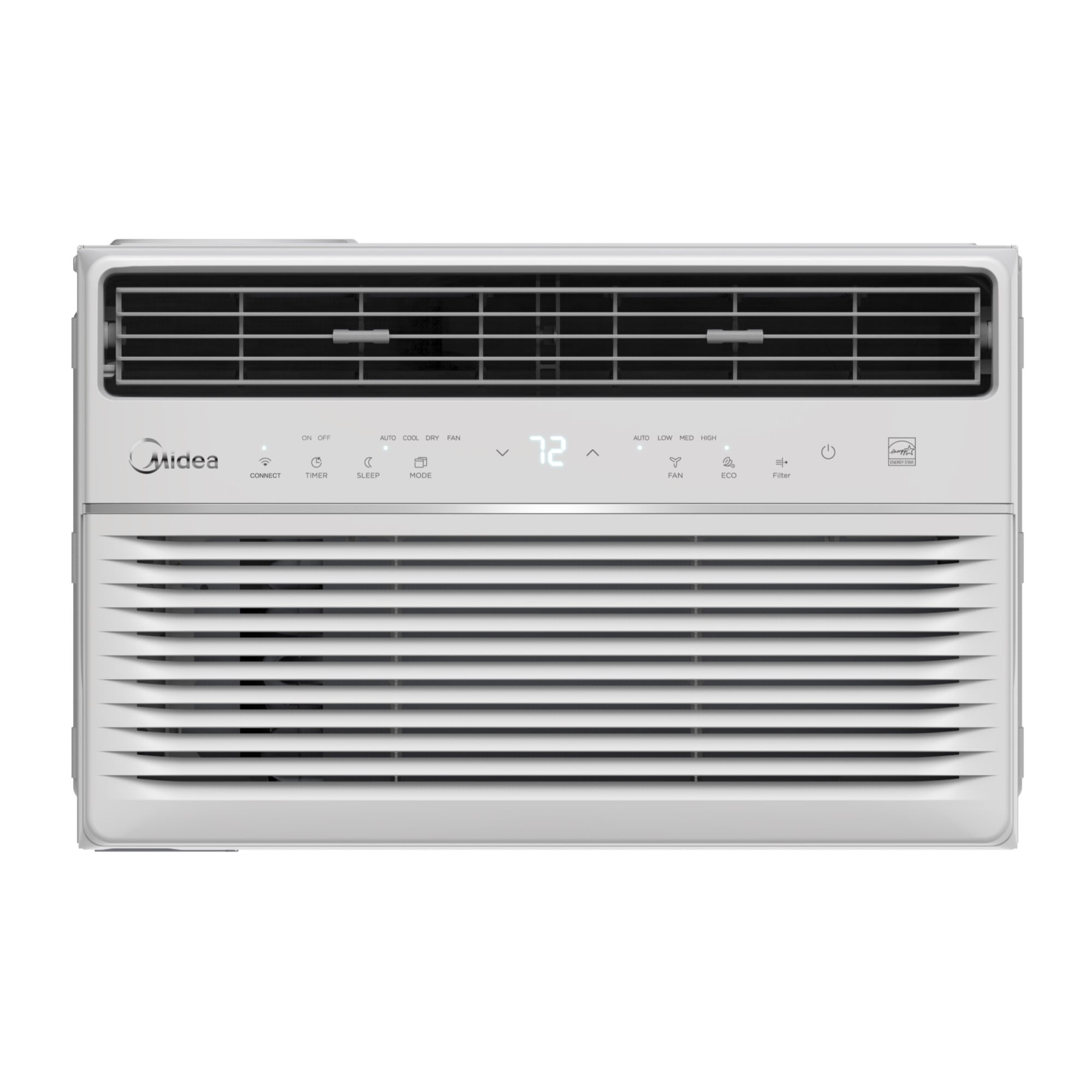 Midea 550-sq ft Window Air Conditioner with Remote ( 115-Volt , 12000-BTU ) ENERGY STAR Certified Wi-Fi enabled