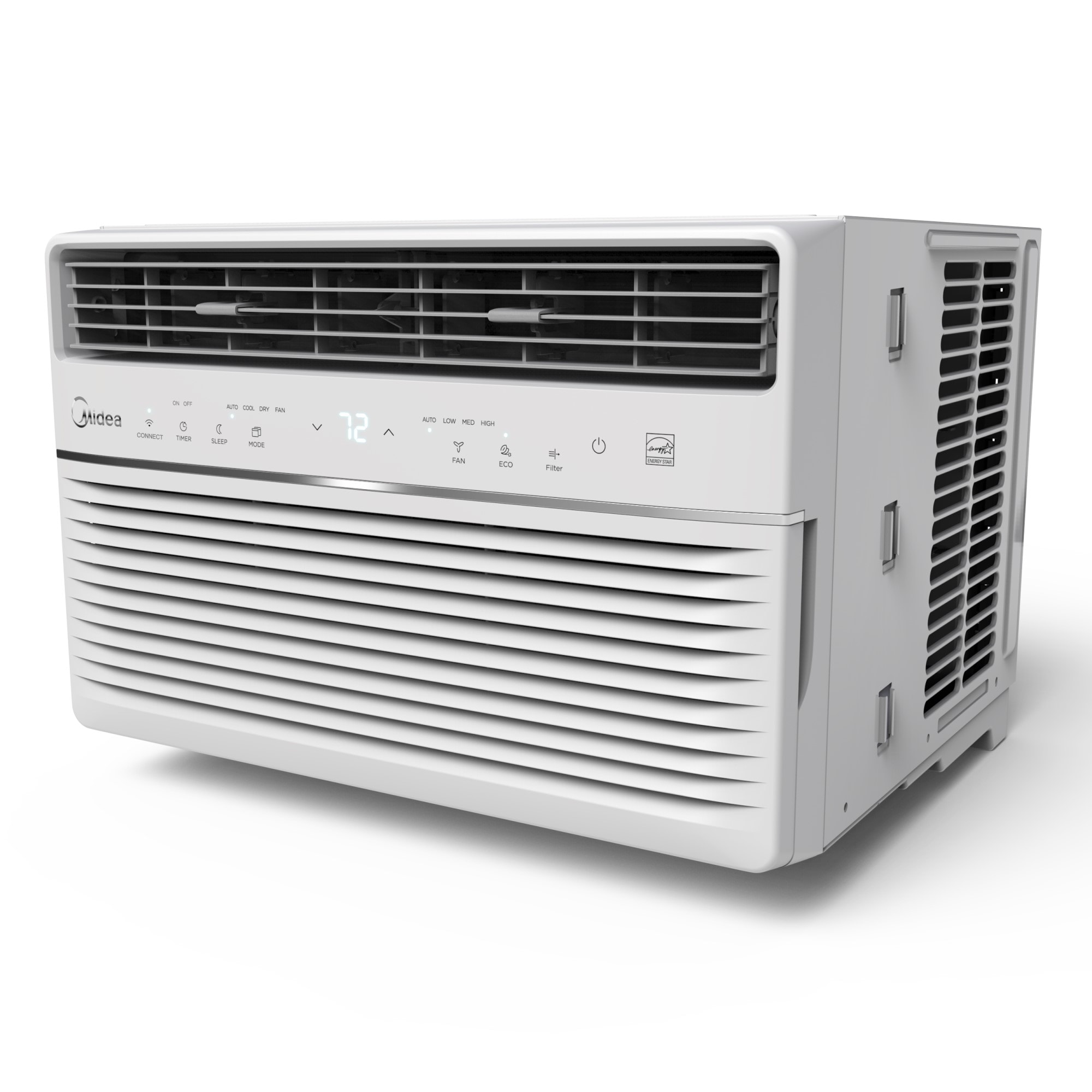 Midea 550-sq ft Window Air Conditioner with Remote ( 115-Volt , 12000-BTU ) ENERGY STAR Certified Wi-Fi enabled