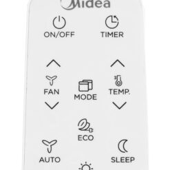 Midea 550-sq ft Window Air Conditioner with Remote ( 115-Volt , 12000-BTU ) ENERGY STAR Certified Wi-Fi enabled