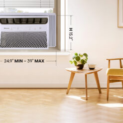 Hisense 700-sq ft Window Air Conditioner with Remote ( 115-Volt , 14000-BTU ) ENERGY STAR Certified Wi-Fi enabled