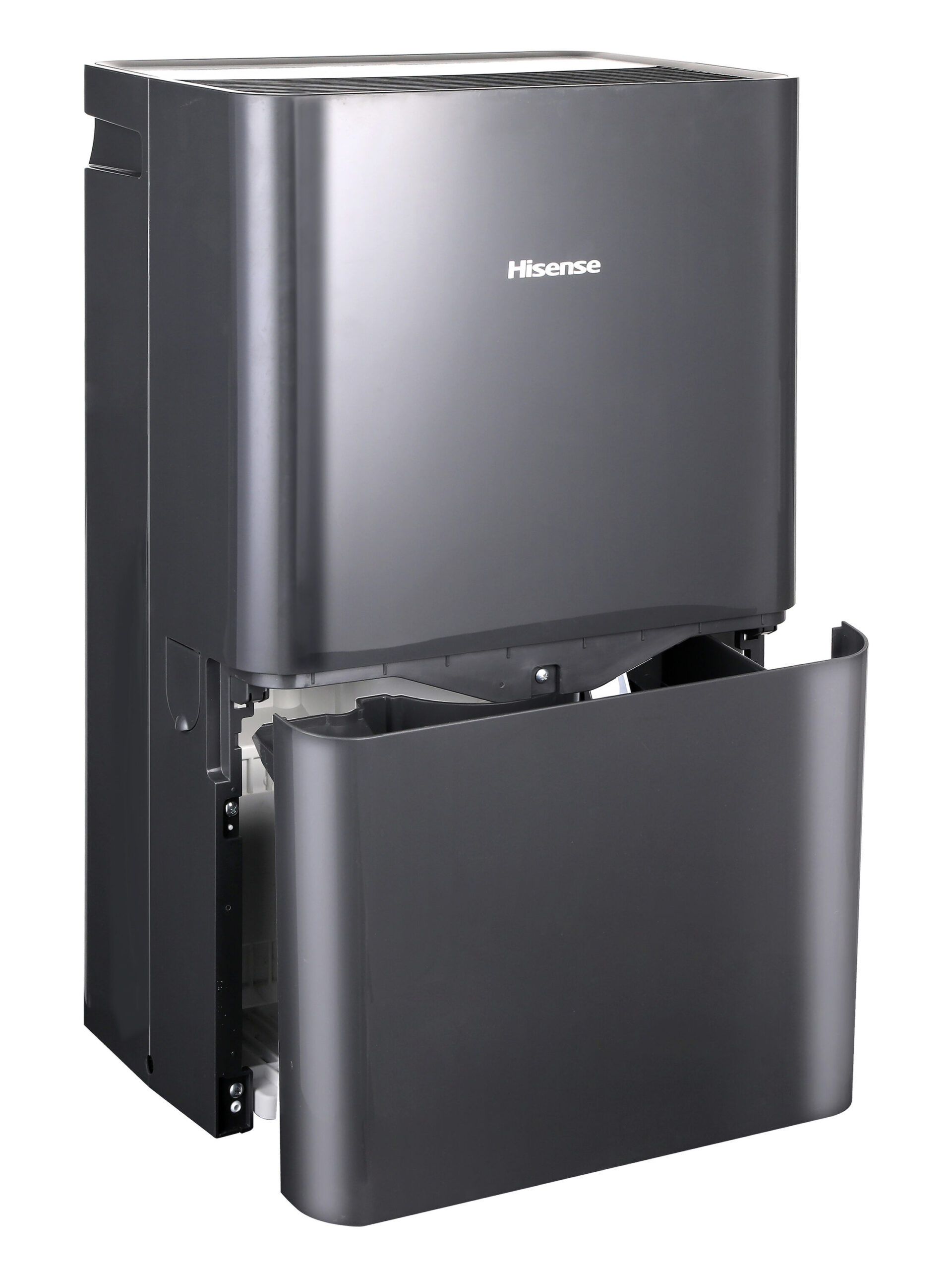 Hisense 1.7-Gallon 50 -Pint 2 -Speed Dehumidifier with Built-In Pump ENERGY STAR Certified (For Rooms 3001+ Square Feet) Gray