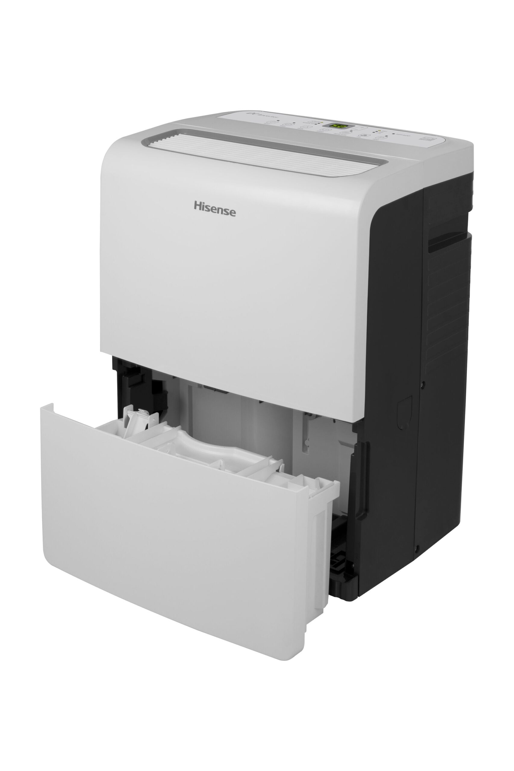 Hisense 1.85-Gallon 60 -Pint 3 -Speed Dehumidifier with Built-In Pump (For Rooms 3001+ Square Feet) White