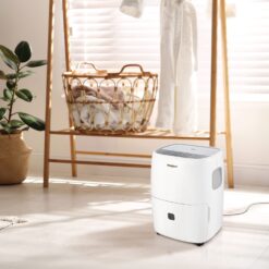 Whirlpool 1.75-Gallon 30 -Pint 2 -Speed Dehumidifier (For Rooms 1501 - 3000 Square Feet) White