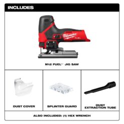 Milwaukee M12 12V Fuel Lithium-Ion Cordless Jig Saw (Tool-Only) 2545-20