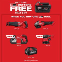 Milwaukee M18 18V Lithium-Ion Brushless Cordless FUEL 5 in. Random Orbit Sander (Tool-Only) 2837-20