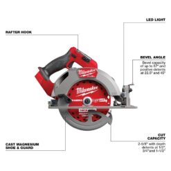 Milwaukee M18 FUEL 18V Lithium-Ion Brushless Cordless 7-1/4 in. Circular Saw (Tool-Only) 2834-20