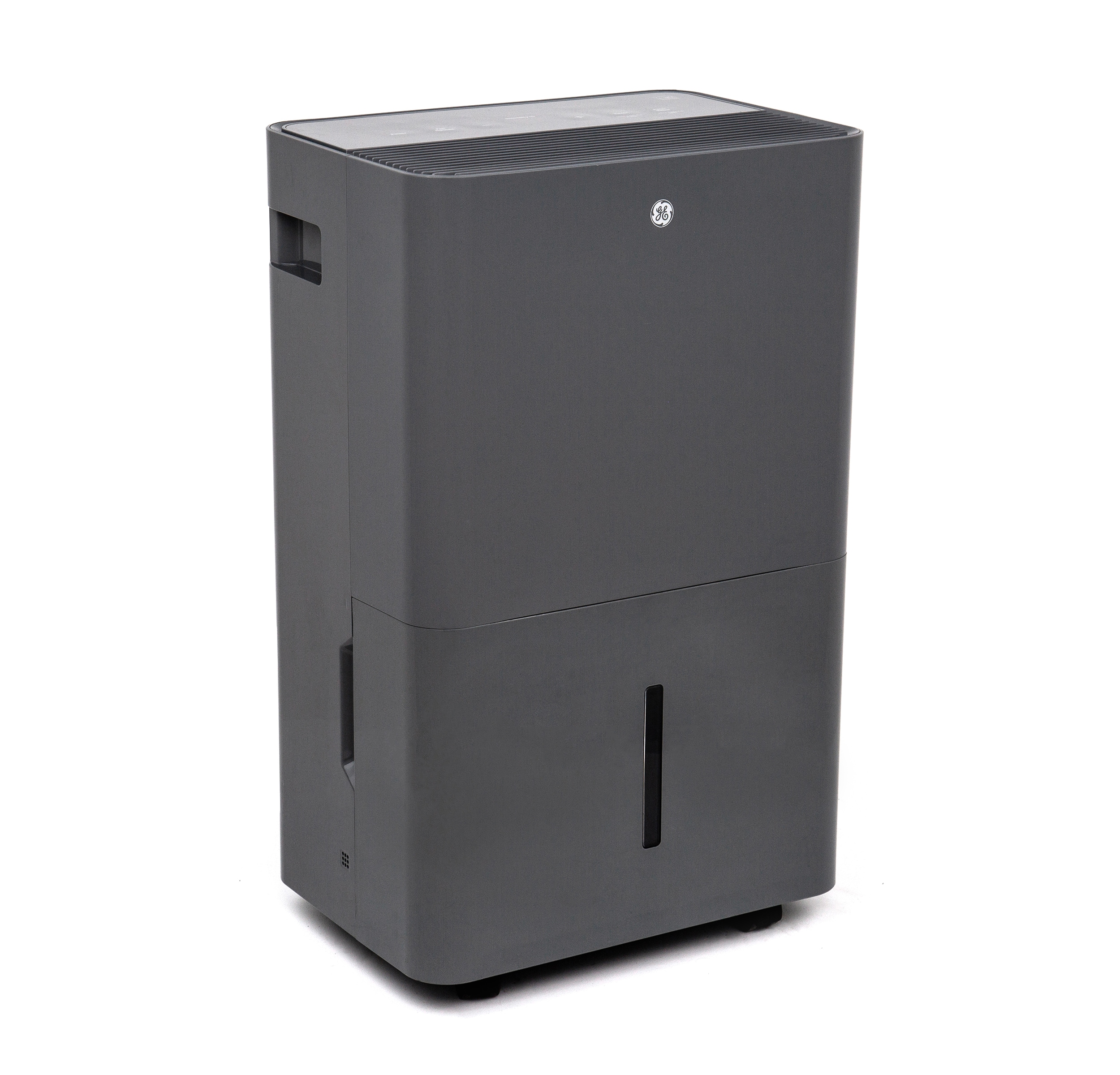 GE 1.88-Gallon 50 -Pint 2 -Speed with Built-In Pump ENERGY STAR Certified (For Rooms 3001+ Square Feet) Gray