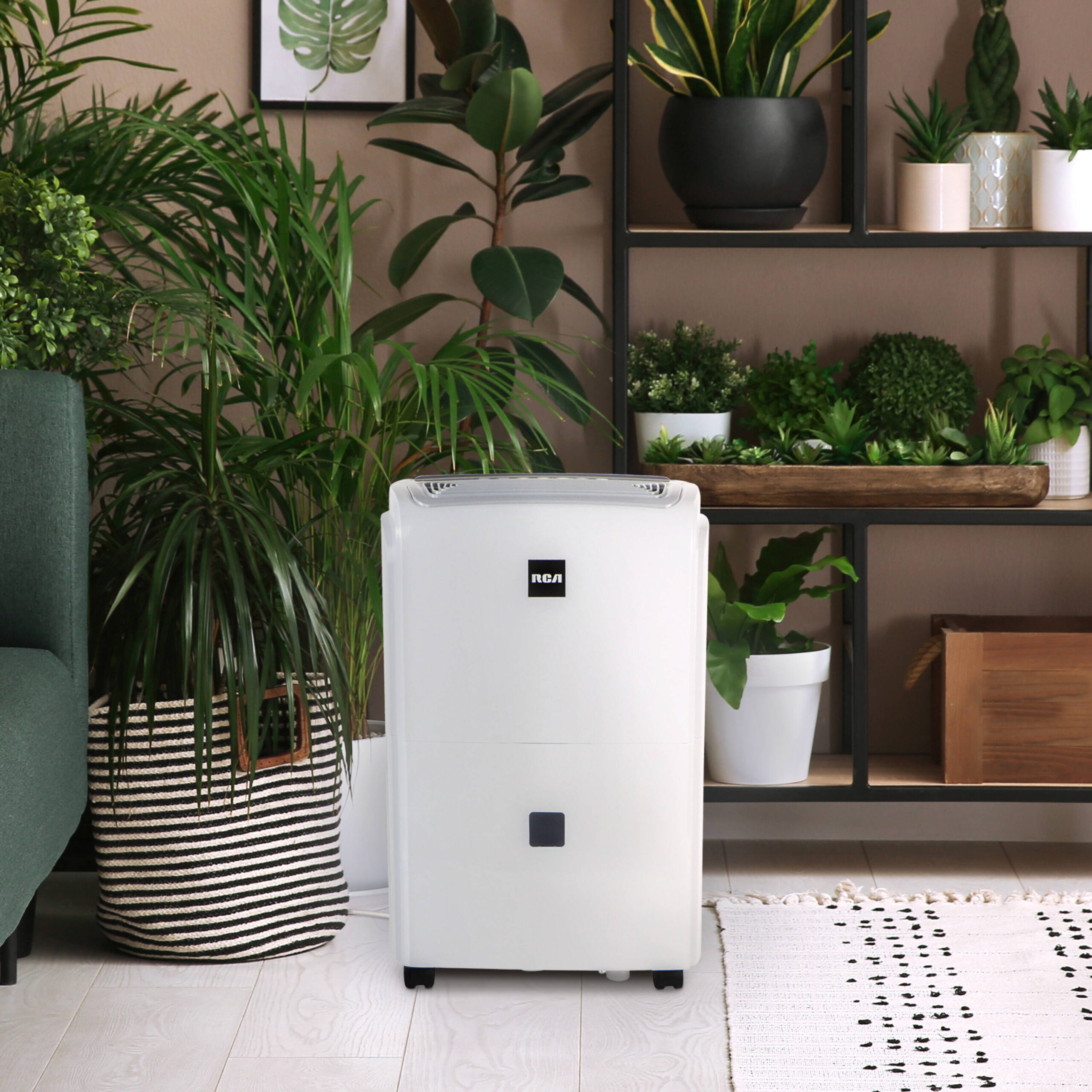 RCA 2.11-Gallon 50 -Pint 2 -Speed Dehumidifier (For Rooms 1501 - 3000 Square Feet) White