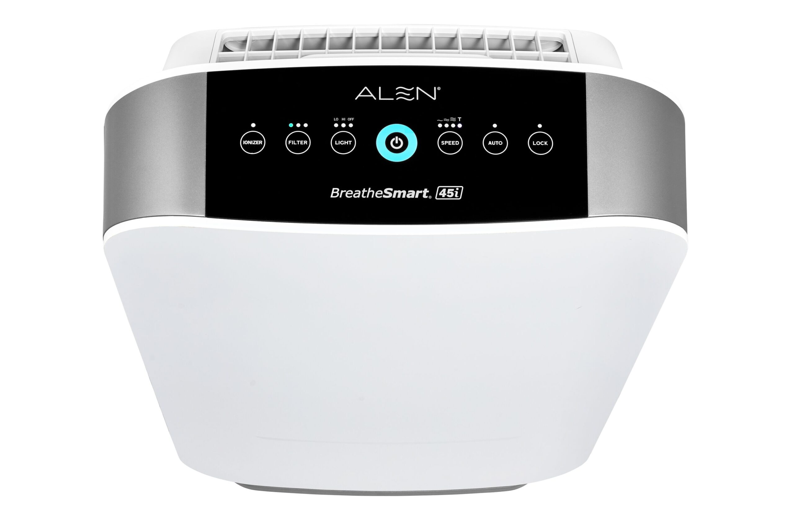 Alen BreatheSmart 45i Pure 4 -Speed Ionic White HEPA Air Purifier ENERGY STAR Certified (Covers: 1600-sq ft )