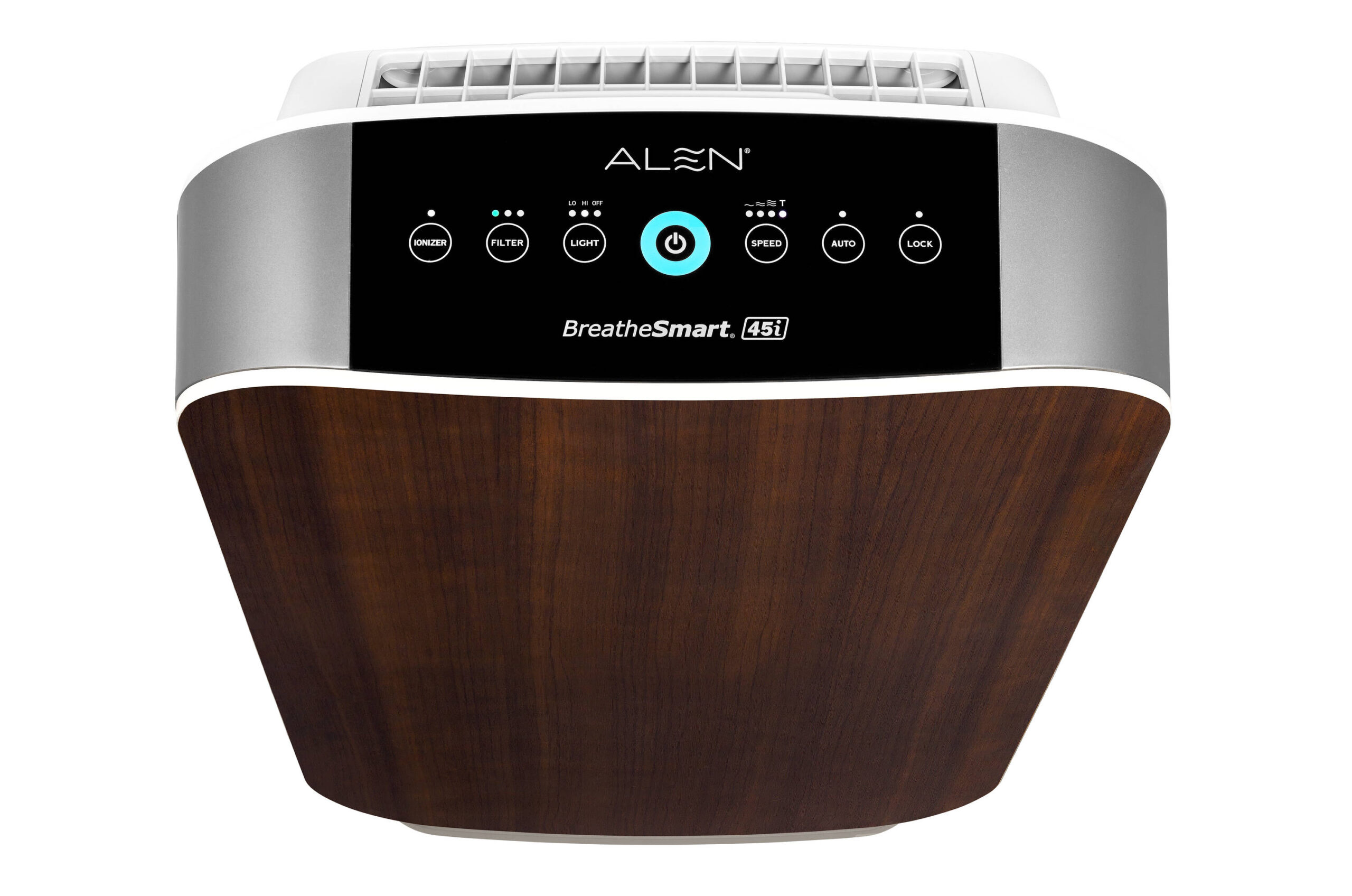 Alen BreatheSmart 45i Pure 4 -Speed Ionic Espresso HEPA Air Purifier ENERGY STAR Certified (Covers: 800-sq ft )