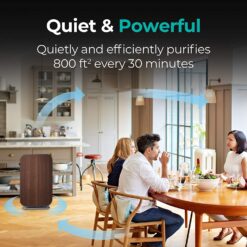 Alen BreatheSmart 45i Pure 4 -Speed Ionic Espresso HEPA Air Purifier ENERGY STAR Certified (Covers: 800-sq ft )