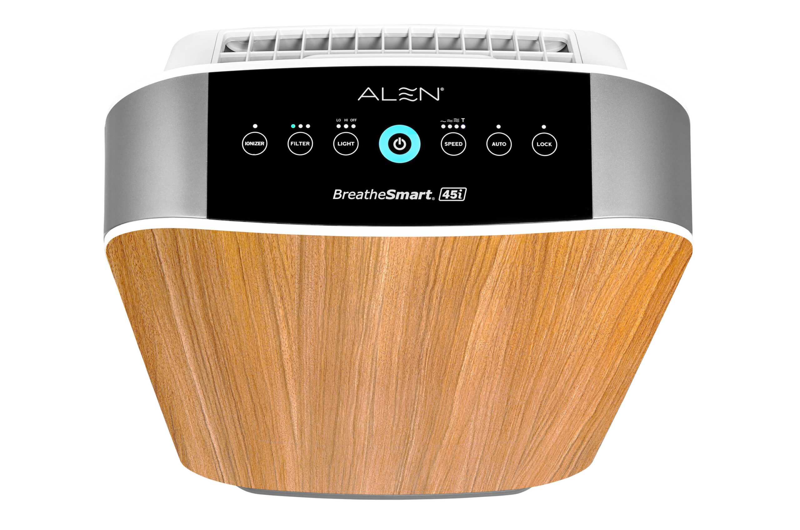 Alen BreatheSmart 45i Pure 4 -Speed Ionic Oak HEPA Air Purifier ENERGY STAR Certified (Covers: 800-sq ft )