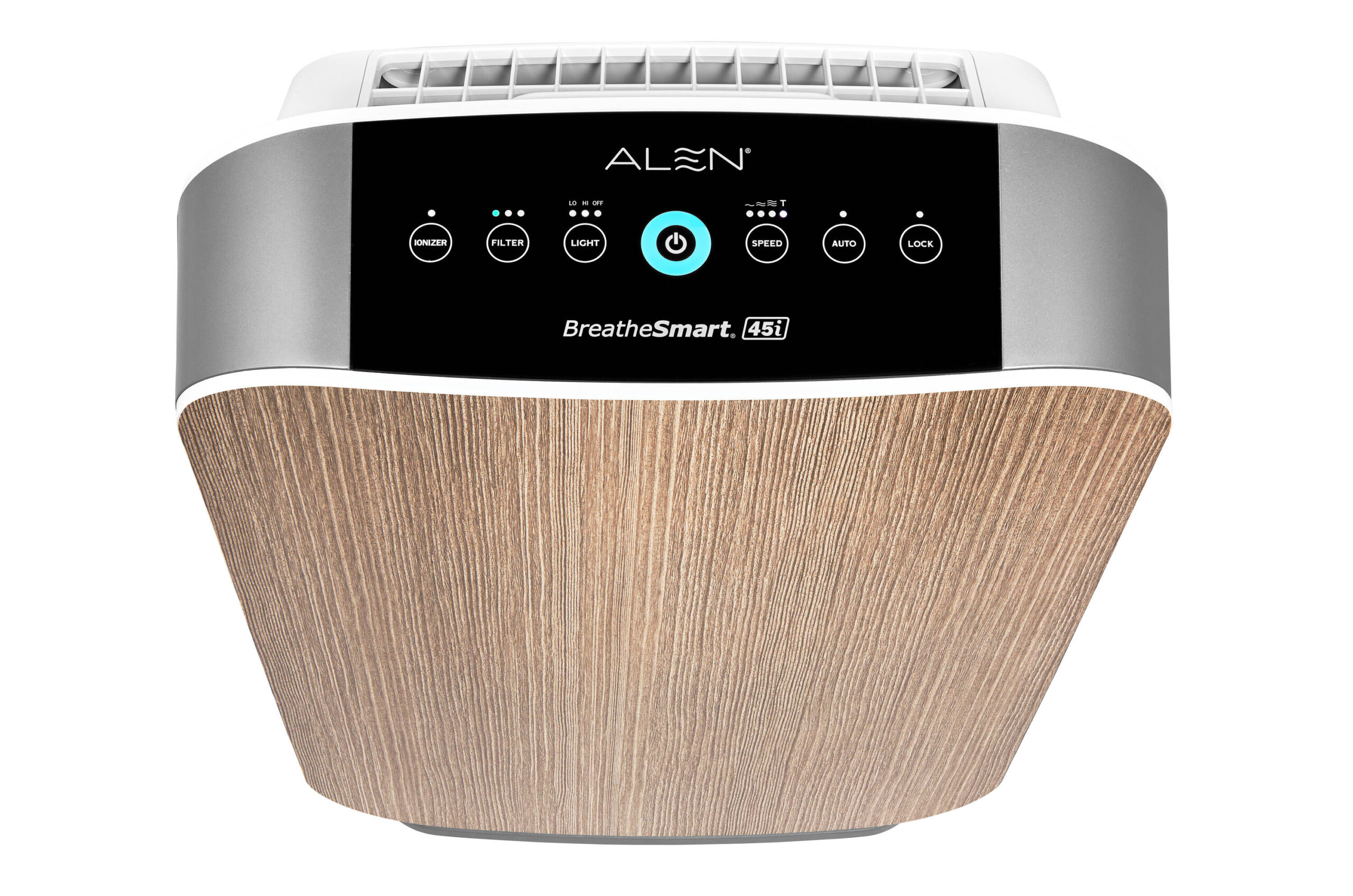 Alen BreatheSmart 45i Pure 4 -Speed Ionic Weathered Gray HEPA Air Purifier ENERGY STAR Certified (Covers: 800-sq ft )