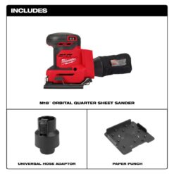 Milwaukee M18 18V Lithium-Ion Cordless 1/4 in. Sheet Sander (Tool-Only) 2649-20