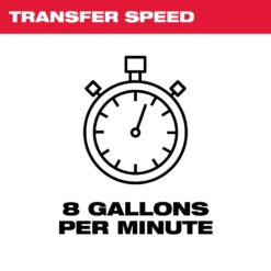 Milwaukee M18 18-Volt 1/4 HP Lithium-Ion Cordless Transfer Pump (Tool Only) 2771-20