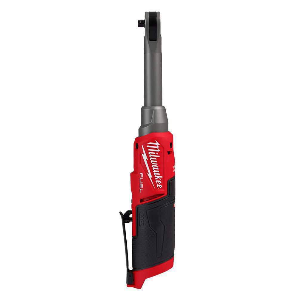Milwaukee M12 FUEL 12V Lithium-Ion Brushless Cordless 1/4 in. Extended Reach High Speed Ratchet (Tool Only) 2568-20