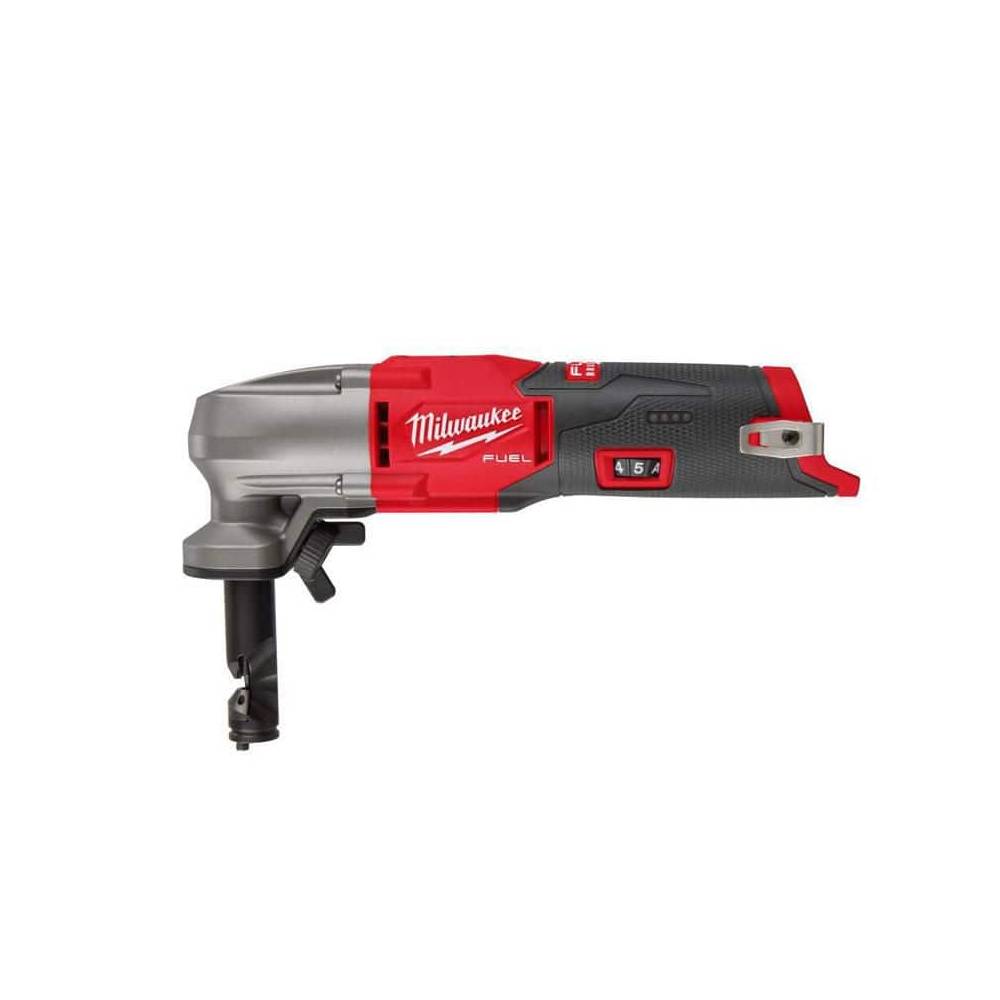 Milwaukee M12 FUEL 12-Volt Lithium-Ion Brushless Cordless 16-Gauge Variable Speed Nibbler (Tool-Only) 2476-20