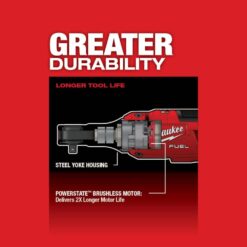 Milwaukee M12 FUEL 12V Lithium-Ion Brushless Cordless High Speed 1/4 in. Ratchet (Tool-Only) 2566-20