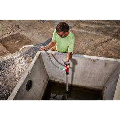 Milwaukee M12 12-Volt Lithium-Ion Cordless 9 GPM 0 hp. Submersible Stick Water Transfer Pump (Tool Only) 2579-20