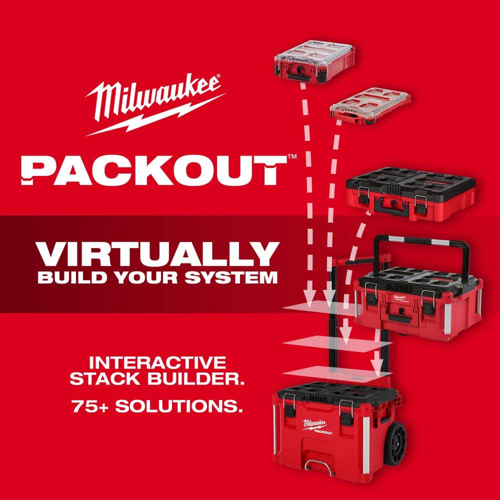Milwaukee PACKOUT 15 in. Structured Tote 48-22-8317