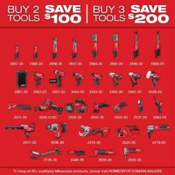 Milwaukee M12 FUEL 12V Lithium-Ion Brushless Cordless 3/8 in. x 13 in. Bandfile (Tool-Only) 2483-20