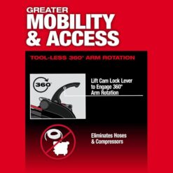 Milwaukee M12 FUEL 12V Lithium-Ion Brushless Cordless 3/8 in. x 13 in. Bandfile (Tool-Only) 2483-20