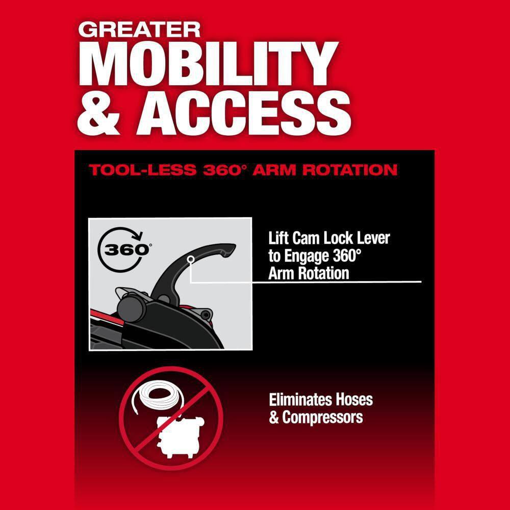 Milwaukee M12 FUEL 12V Lithium-Ion Brushless Cordless 3/8 in. x 13 in. Bandfile (Tool-Only) 2483-20