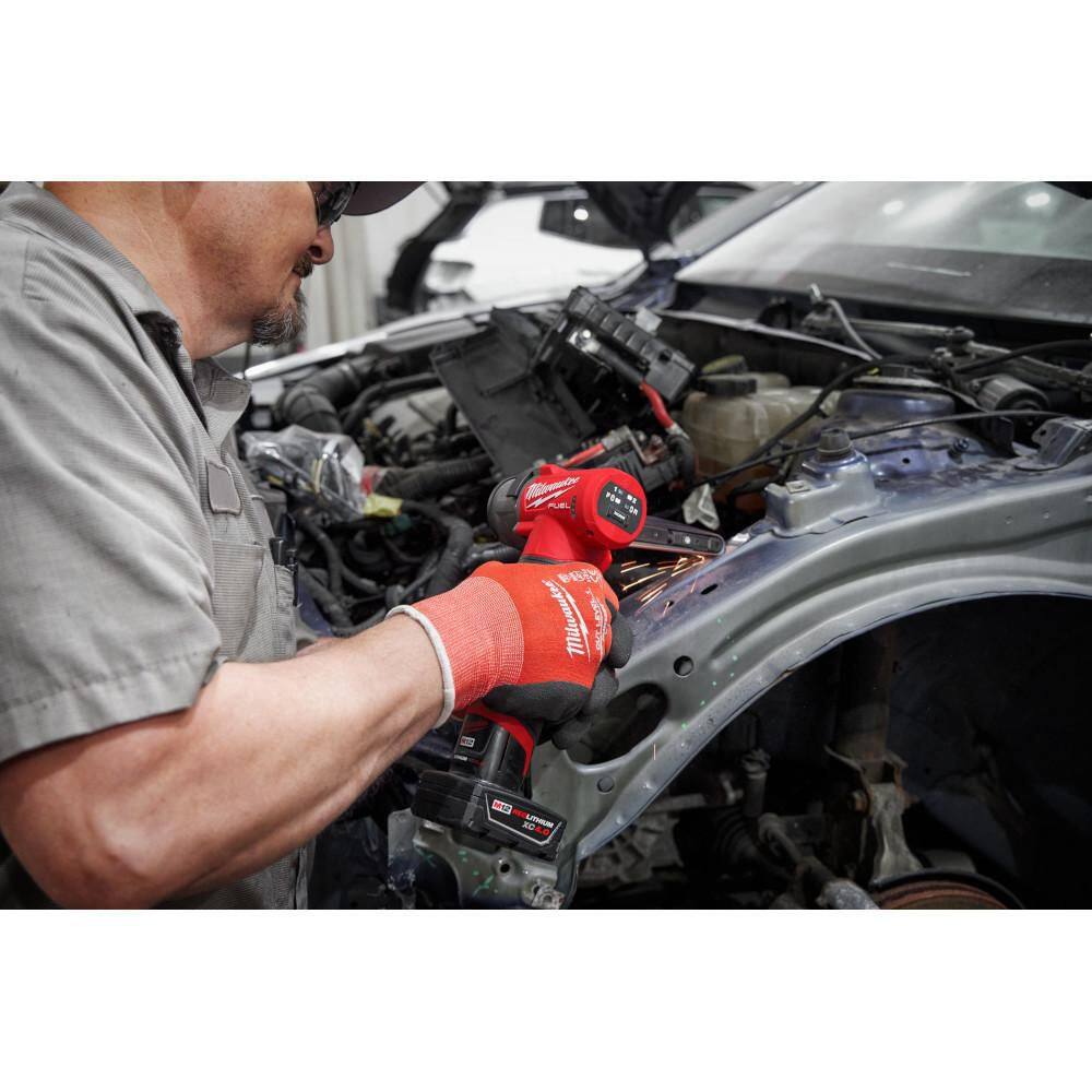 Milwaukee M12 FUEL 12V Lithium-Ion Brushless Cordless 3/8 in. x 13 in. Bandfile (Tool-Only) 2483-20