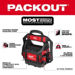 Milwaukee PACKOUT 10 in. Structured Tote 48-22-8311
