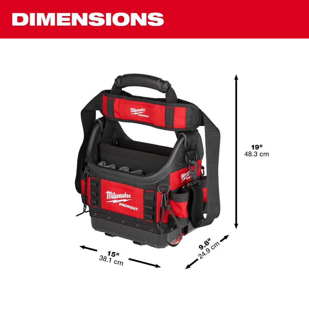 Milwaukee PACKOUT 10 in. Structured Tote 48-22-8311