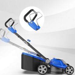 Wild Badger Power Brushless 40-volt, 18-in Push Battery Walk Mower with (1) 4 Ah Battery Included