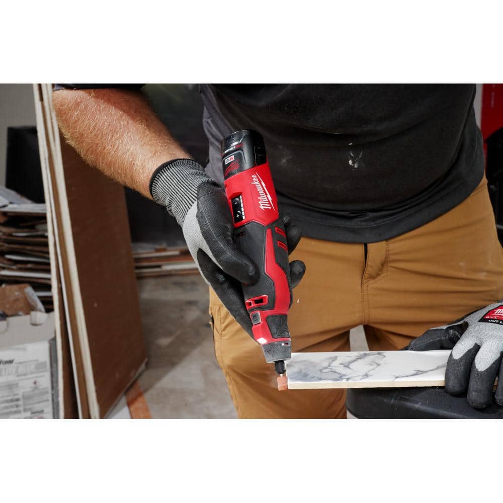Milwaukee M12 12V Lithium-Ion Cordless Brushless Rotary Tool (Tool-Only) 2525-20