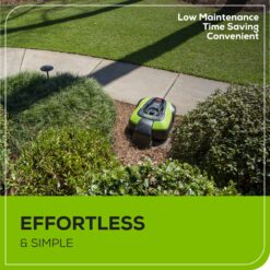 Greenworks Robotic Lawn Mower ( 1/4 acre to 1/2 acre )