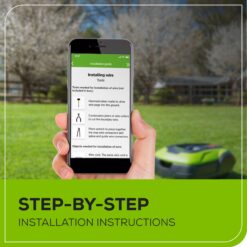 Greenworks Robotic Lawn Mower ( 1/4 acre to 1/2 acre )
