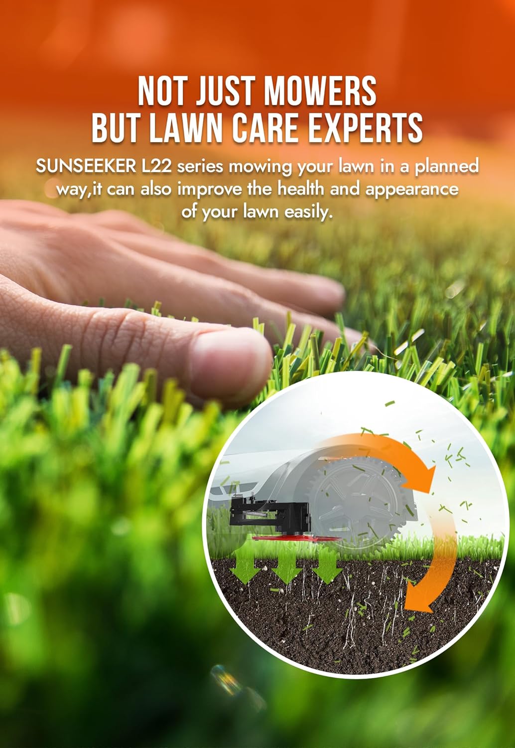 Sunseeker L22 Plus Robotic Lawn Mower ( 1/4 acre to 1/2 acre )