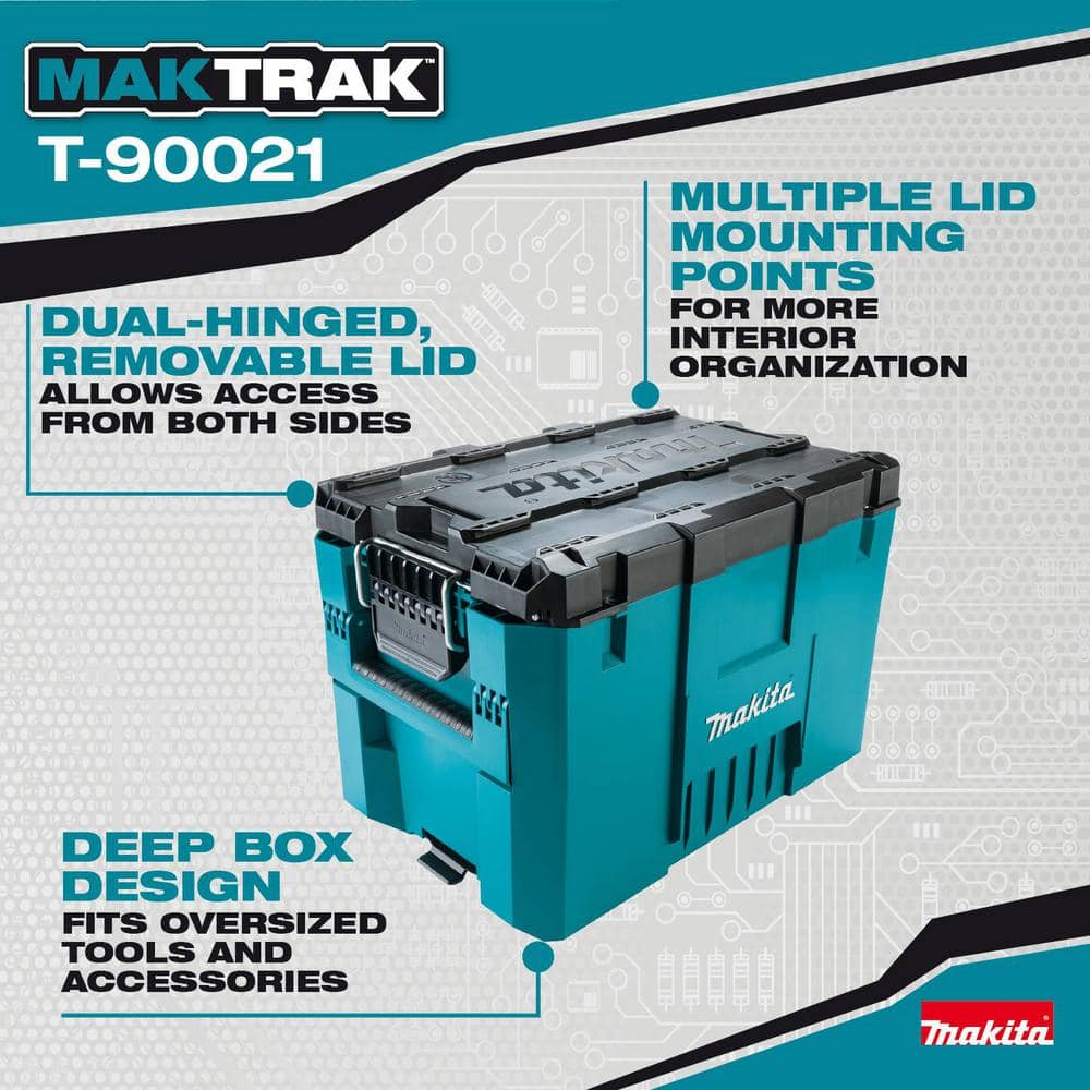 Makita MAKTRAK X-Large Extension Tool Box T-90021