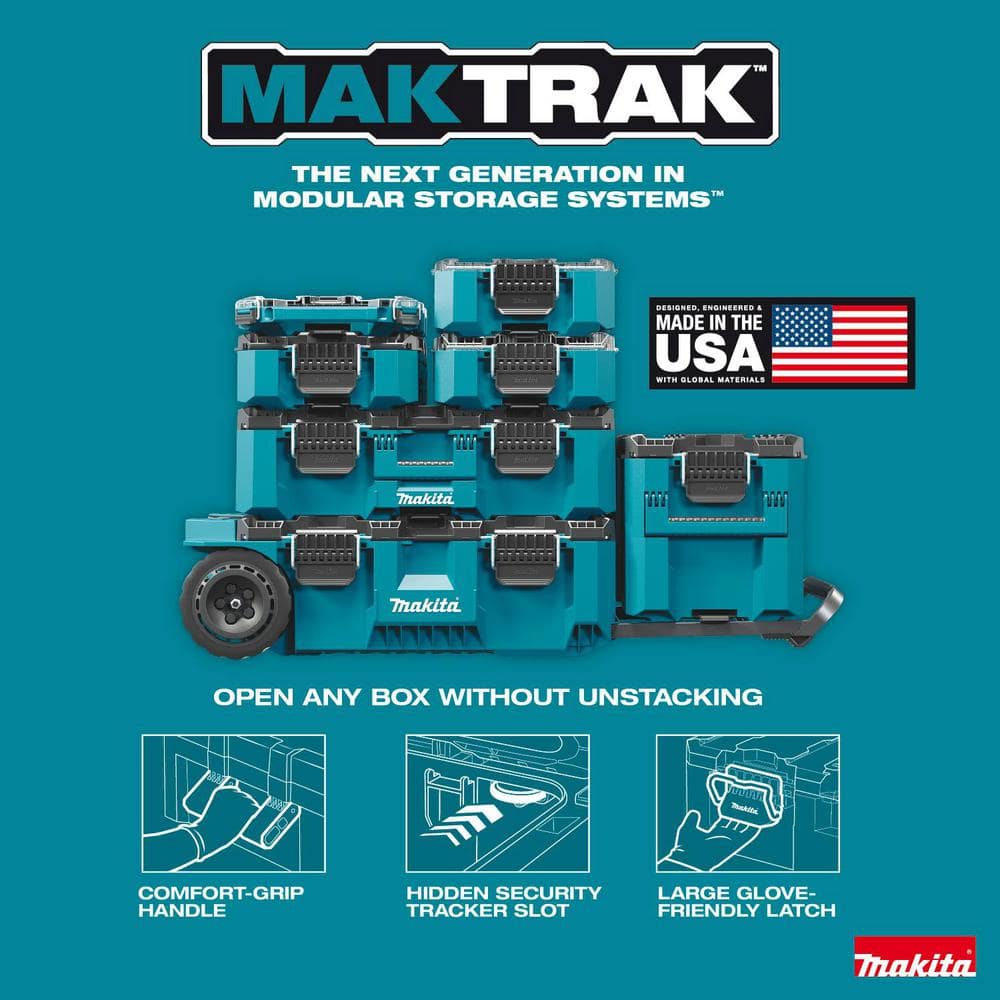 Makita MAKTRAK X-Large Extension Tool Box T-90021