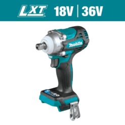 Makita 18V LXT Lithium-Ion Brushless Cordless 4-Speed 1/2 in. Impact Wrench with Detent Anvil (Tool-Only) XWT15Z
