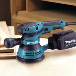 Makita 3 Amp 5 in. Corded Variable Speed Random Orbital Sander with Dust Bag BO5041