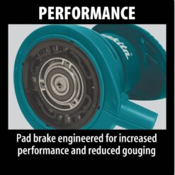 Makita 3 Amp 5 in. Corded Variable Speed Random Orbital Sander with Dust Bag BO5041