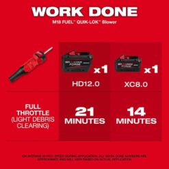 Milwaukee M18 FUEL QUIK-LOK Blower Attachment (Tool-Only) 49-16-2793