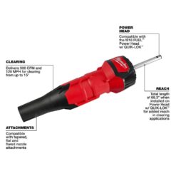 Milwaukee M18 FUEL QUIK-LOK Blower Attachment (Tool-Only) 49-16-2793