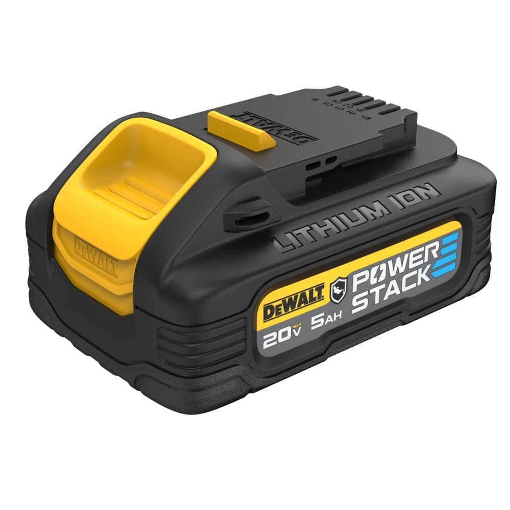 DEWALT POWERSTACK 20-Volt MAX Lithium-Ion Oil Resistant 5.0 Ah Battery Pack DCBP520G