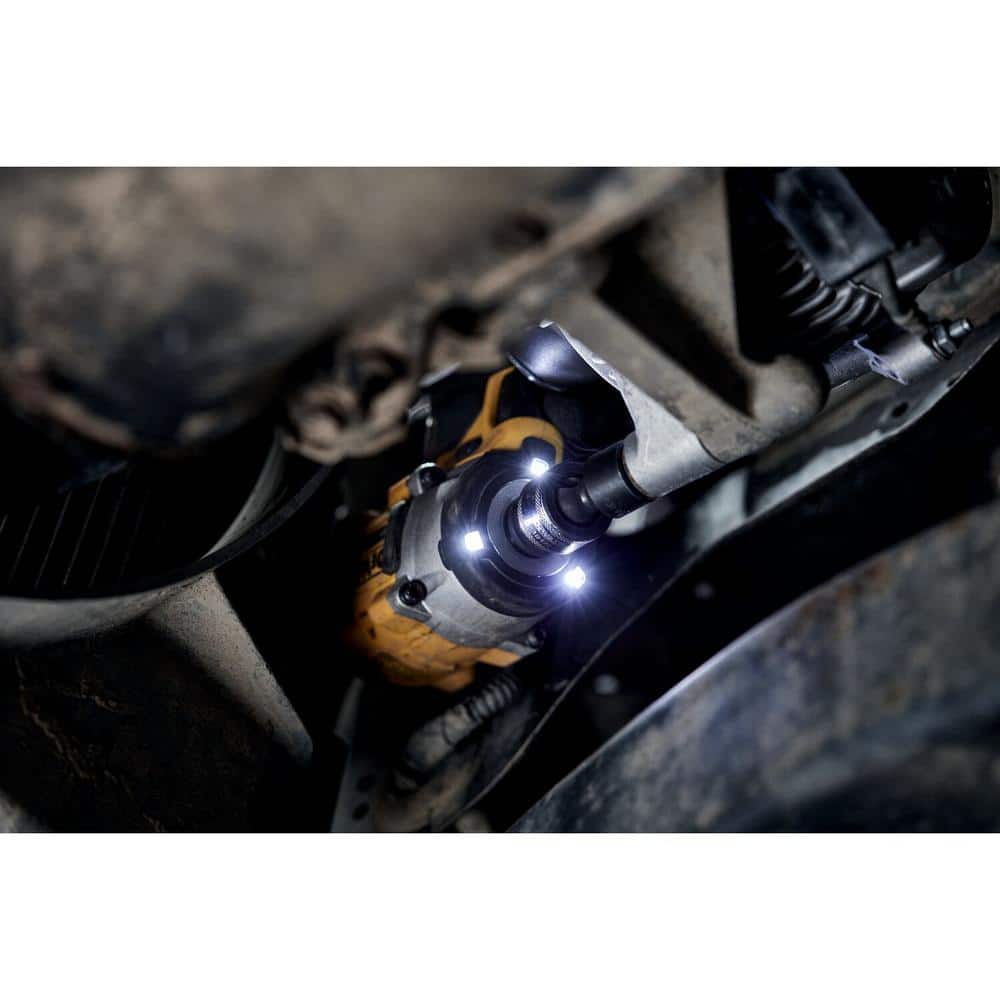 DEWALT ATOMIC 20V MAX Lithium-Ion Cordless Brushless 1/2 in. Impact Wrench with Detent Pin Anvil (Tool Only) DCF922B