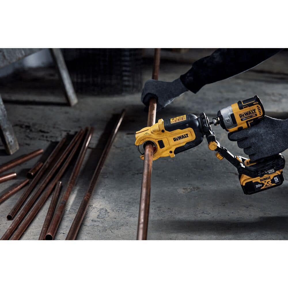 DEWALT IMPACT CONNECT Copper Pipe Cutter Attachment DWACPRIR
